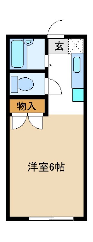 エステートピアグリーン（マンスリーマンション） 間取り