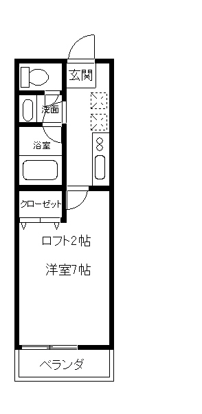 セラヴィ宮野木 間取り