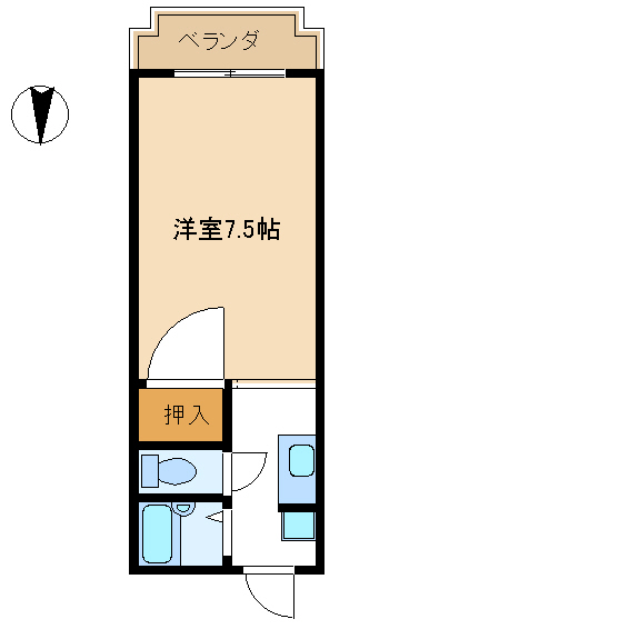 サンセゾン 間取り