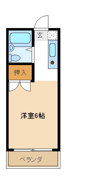 エスハイツⅠ 間取り