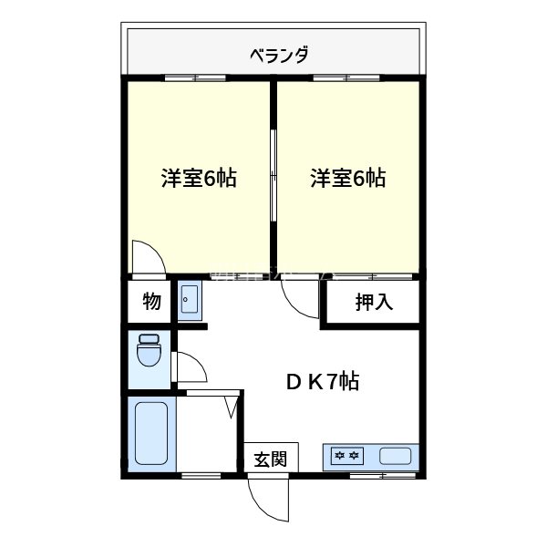 キャロットⅠ 間取り