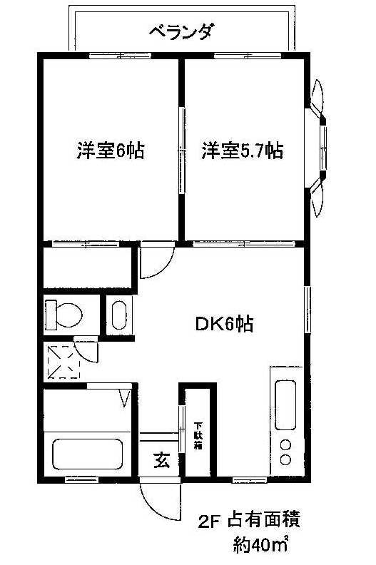 エステートピアTK 間取り
