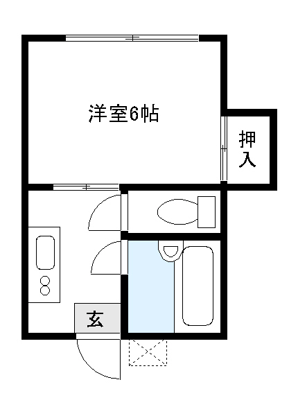 ハイツ登戸 間取り
