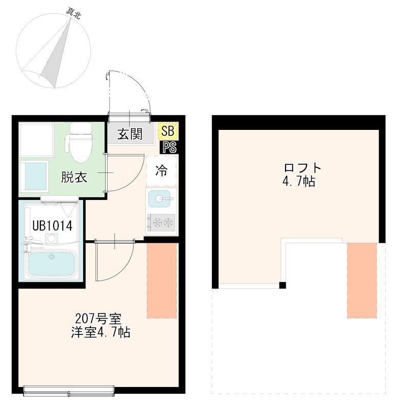 東京都板橋区三園１丁目 間取り