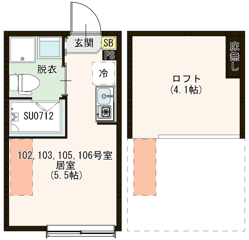 東京都練馬区北町８丁目 間取り
