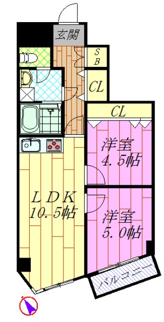 舞浜ガーデンヒルズ  間取り