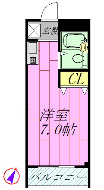 ハーバービューⅡ 間取り
