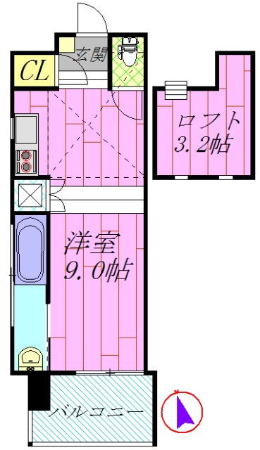 アクイラウラヤスウノ 間取り
