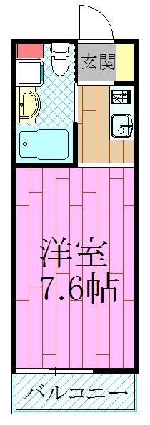 Ligere南行徳East<リゲーレ> 間取り