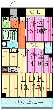 コルザＫ2 間取り