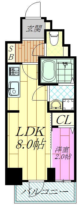 オーパスホームズ南行徳 間取り