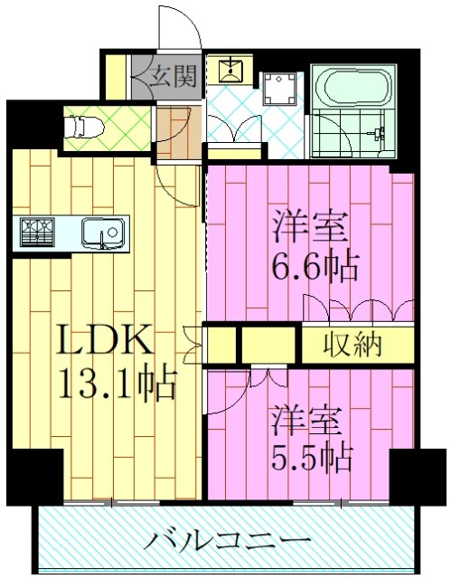 サンジョイアゼロ 間取り