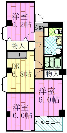 ブランノーブル 間取り