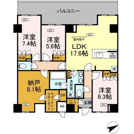 サンジョイアゼロ 間取り