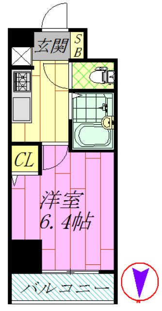 ドゥーエ浦安Ⅱ 間取り