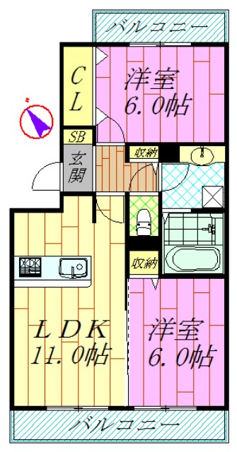 アルバグランデ 間取り