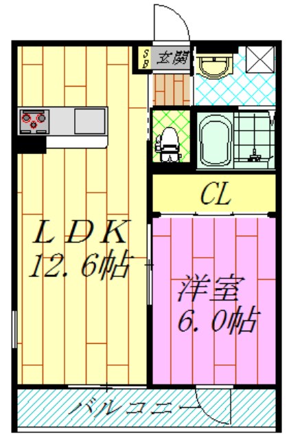リブリ・シャイニング　レイ広尾 間取り