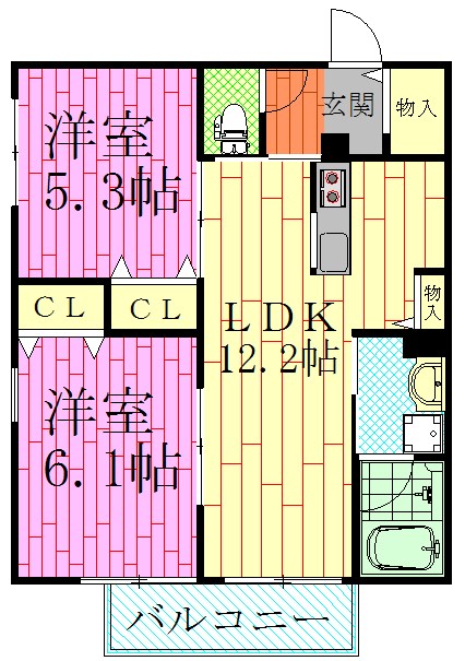 イレブン 間取り