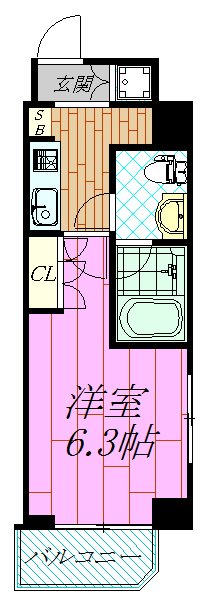 グランカーサ浦安 間取り