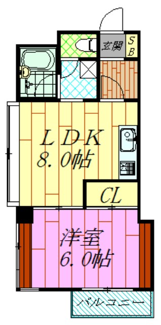セレクトハウス山三 間取り