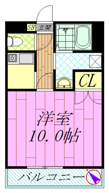 コスミオン 間取り