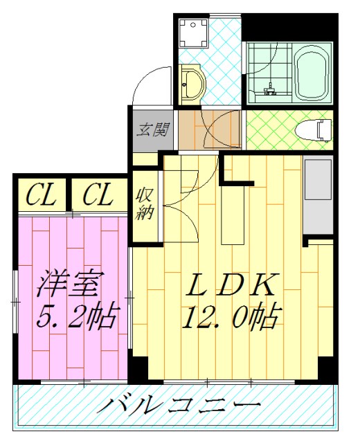 ハイフラットワン 間取り