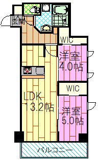 コンフォリア・リヴ西葛西（ペット可） 間取り