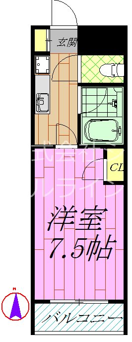 ディアコート大林 間取り