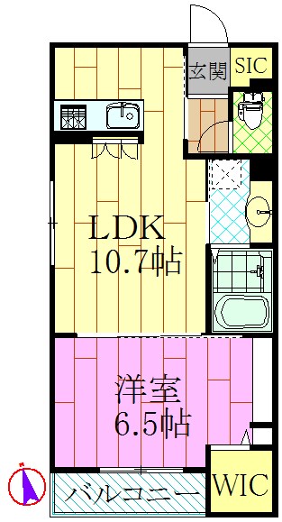 レジデンス葛西Ⅱ 間取り