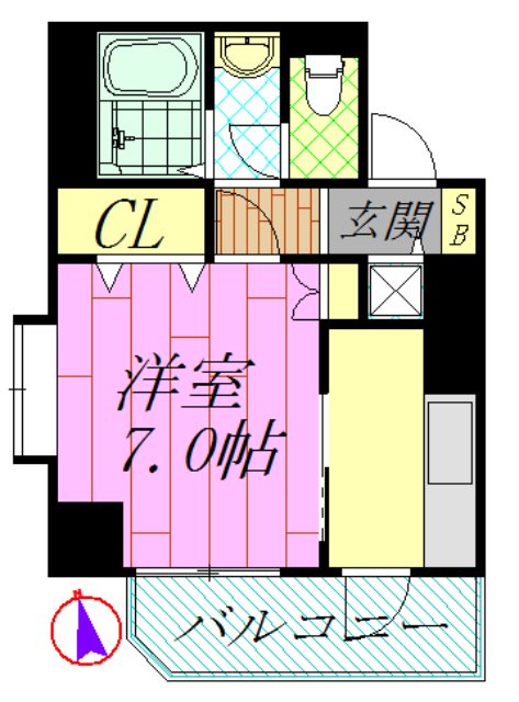 Primavera＜プリマベーラ＞ 間取り