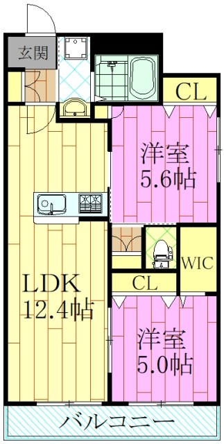 PRIME　COAST 間取り