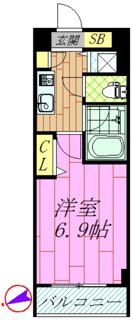 ドゥーエ浦安 間取り