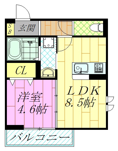 D-PALACE富士見 間取り