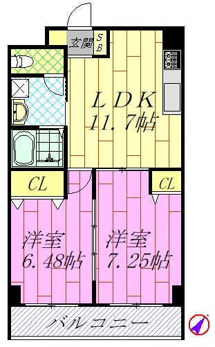 ラヴィータ 間取り