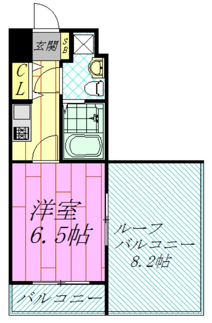 フォセット南行徳 間取り