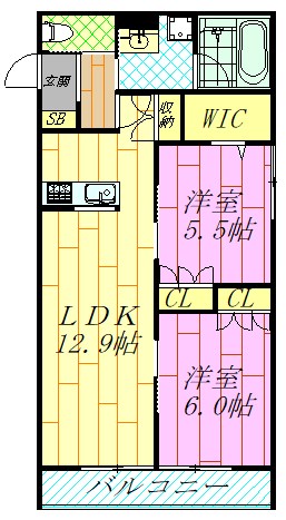 ヴィエシャンテ 間取り