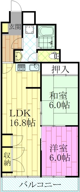 ニューハウス西葛西 間取り