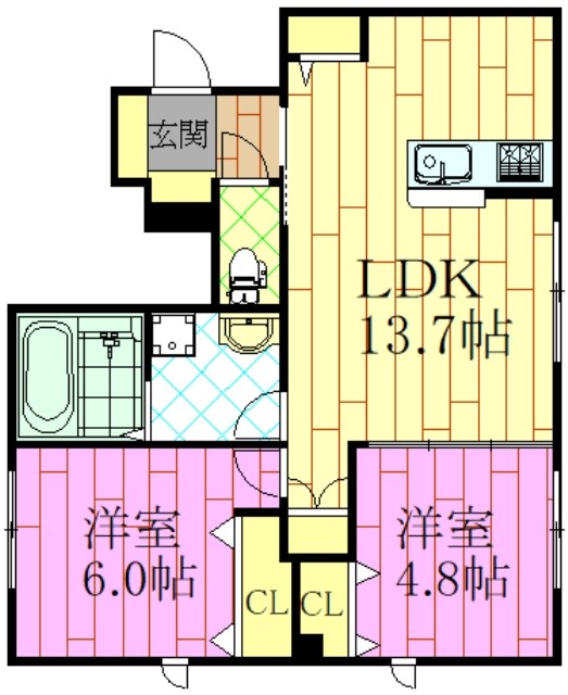 モデラート 間取り