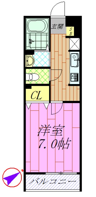 プランドール・モトユ 間取り