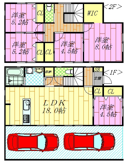 入船4丁目戸建 間取り