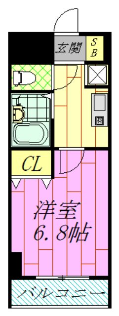 エスフォート舞浜  間取り