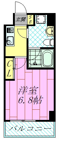 BPRレジデンス南行徳 間取り