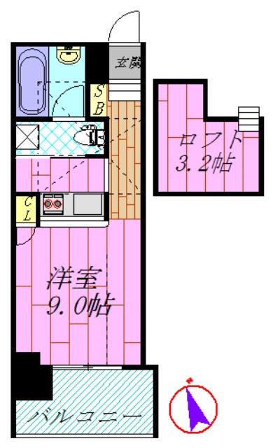 アクイラウラヤスウノ 間取り