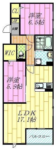 メゾン・ゲン 間取り