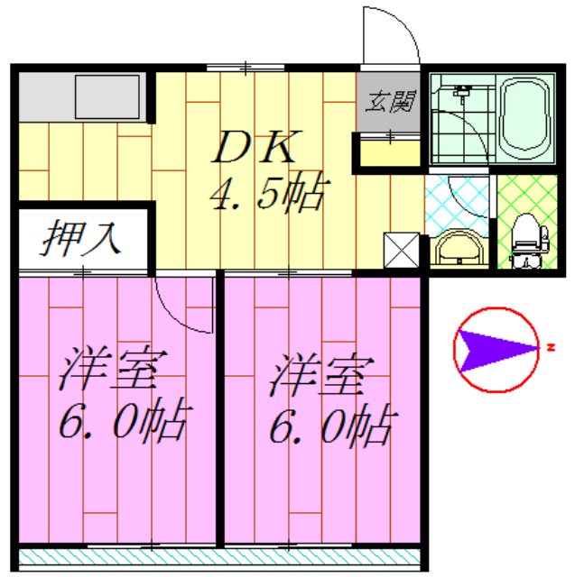 エクセレントタウン 間取り