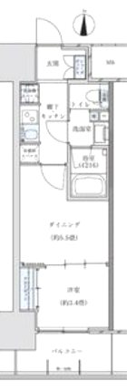パークアクシス名古屋山王橋 間取り