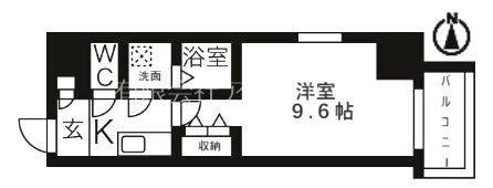 メイクス上前津Ⅱ 間取り