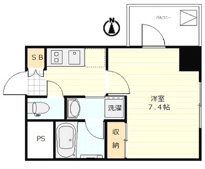 レジデンス東別院スクエア(旧称ヴィークブライト名古屋東別院) 間取り