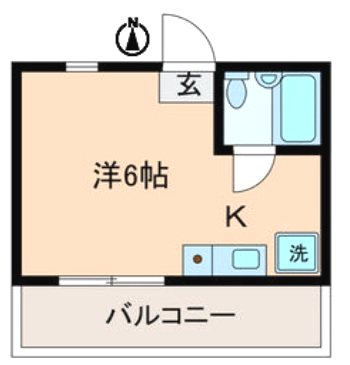 長谷川ビル矢田南　 間取り