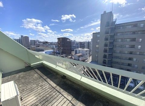 長谷川ビル矢田南　 ベランダ